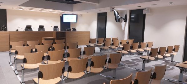 Salle d'audience Louise Cadoux - crédit photographie Tribunal administratif de Paris