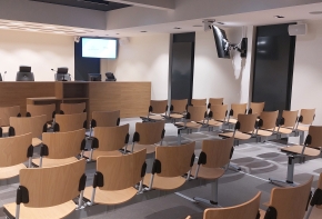 Salle d'audience Louise Cadoux - crédit photographie Tribunal administratif de Paris